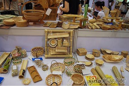 首屆上海竹博會開幕 倡導全竹家居